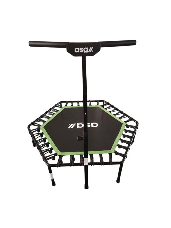 ASG Fitness Trampoline w. adjustable handle