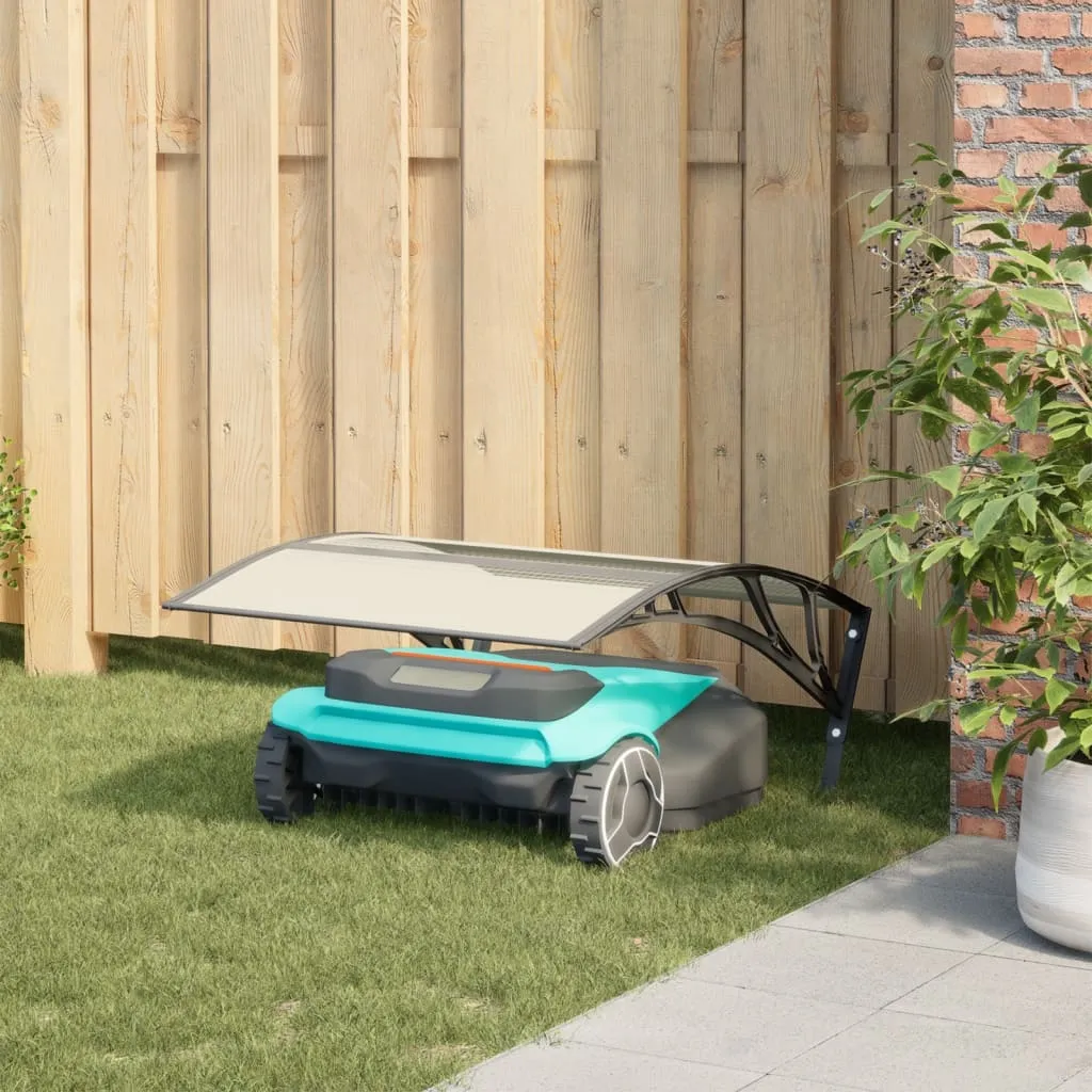 vidaXL Robotgressklipper Garasje Svart 80x101x46 cm