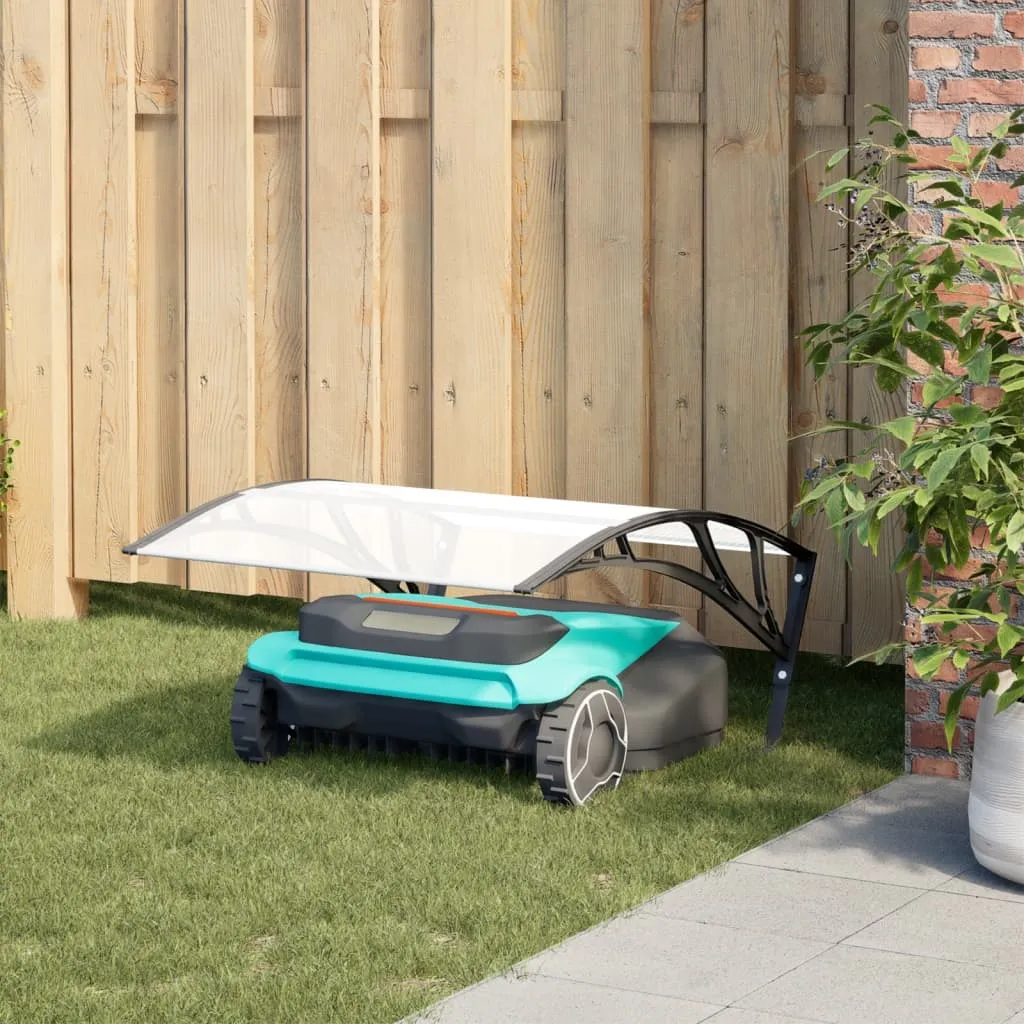 vidaXL Robotgressklipper Garasje Svart 80x101x46 cm