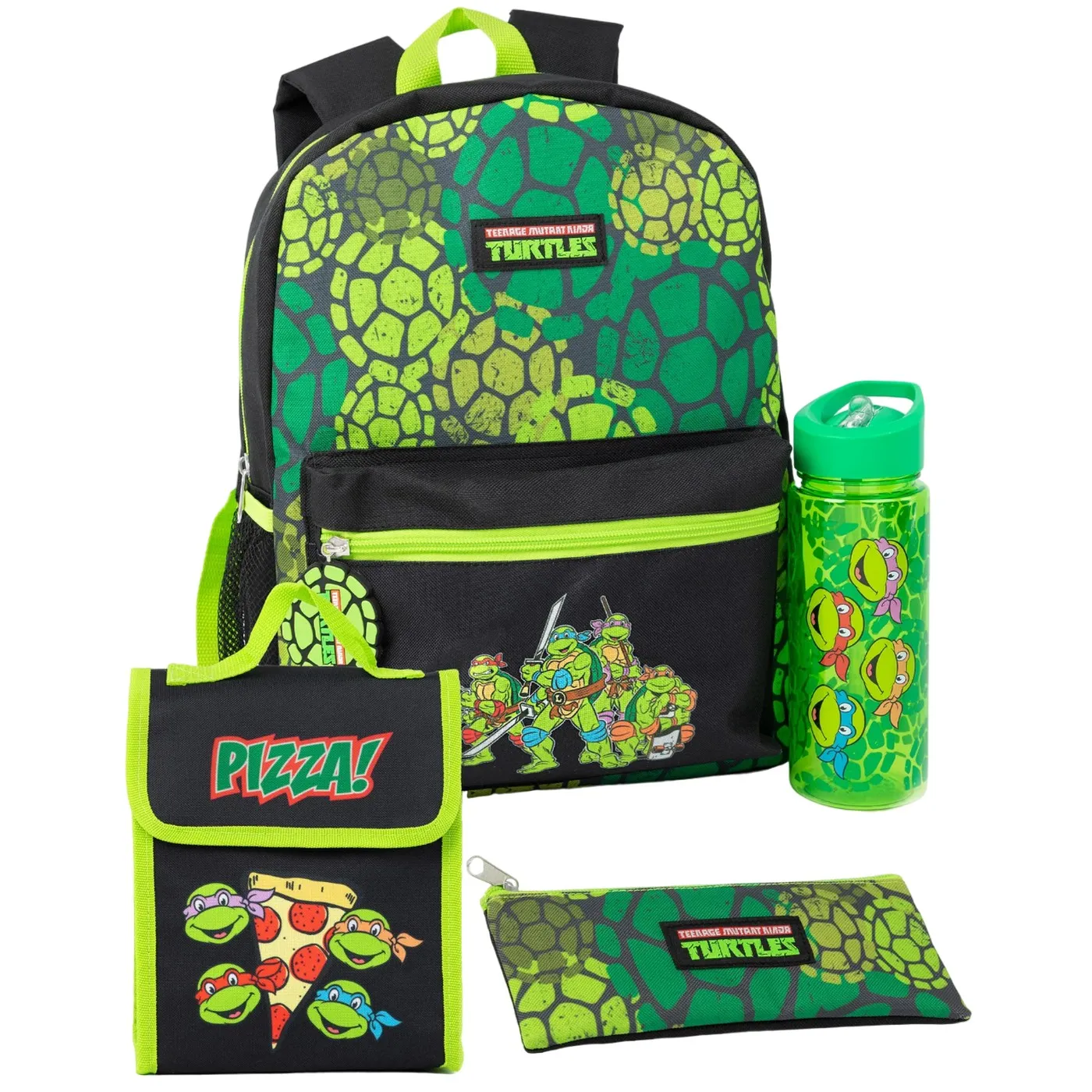 Teenage Mutant Ninja Turtles Backpack Set (Pack Of 4)