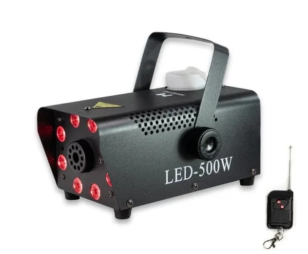 Marconi Full RGB røykmaskin (500 W, svart)