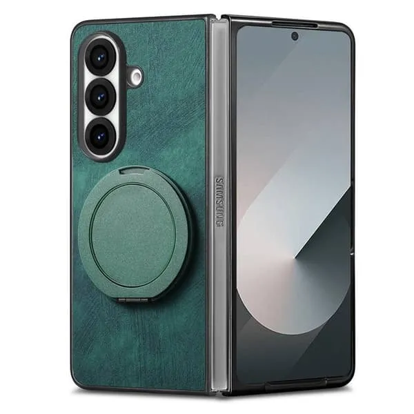 Retro Unzip deksel Samsung Galaxy Z Fold 7 – Onyx black