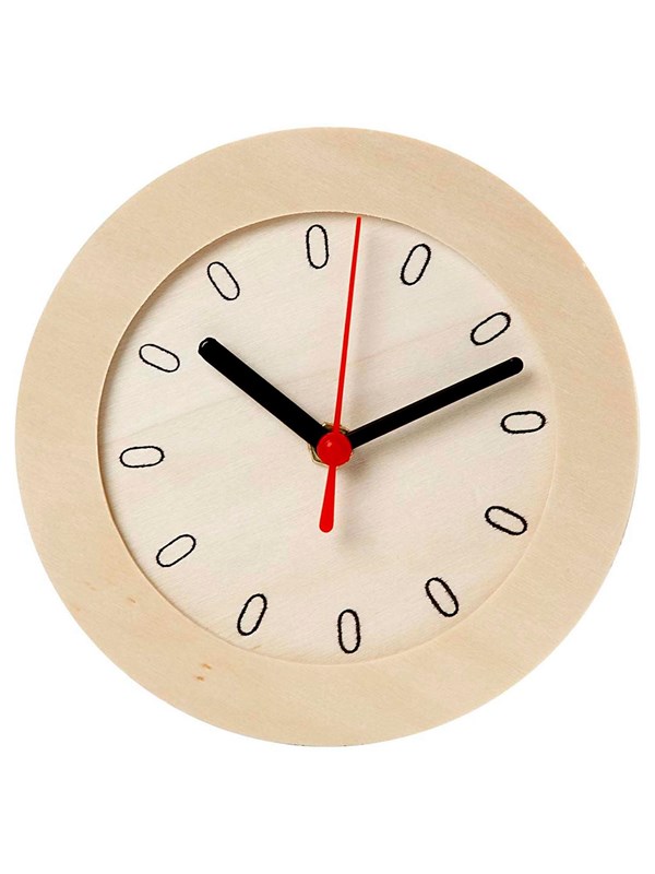 Creativ Company Clock with Wooden Frame