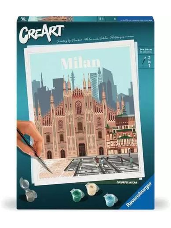 Ravensburger CreArt Painting by Numbers - Colorful Milan