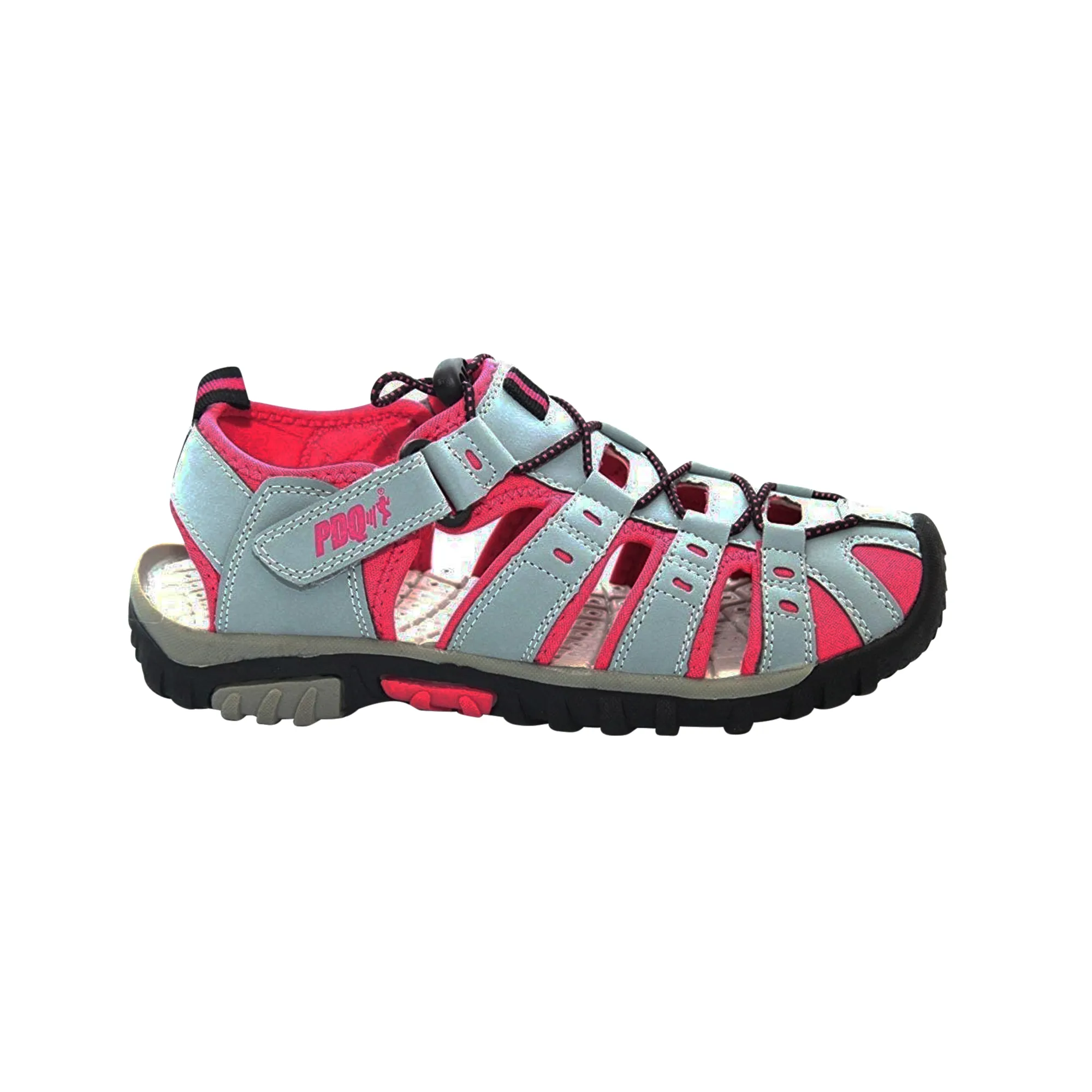 PDQ Womens/Ladies Toggle & Touch Fastening Sports Sandals