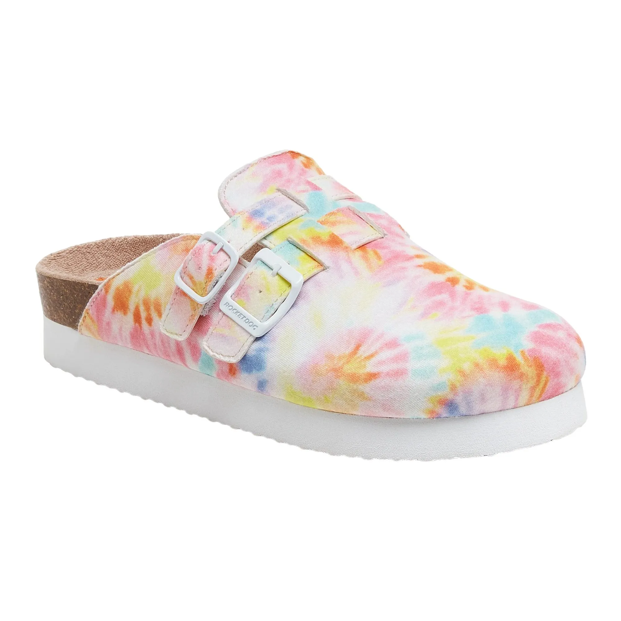 Rocket Dog Womens/Ladies Abelplus Tucker Tie Dye Mules