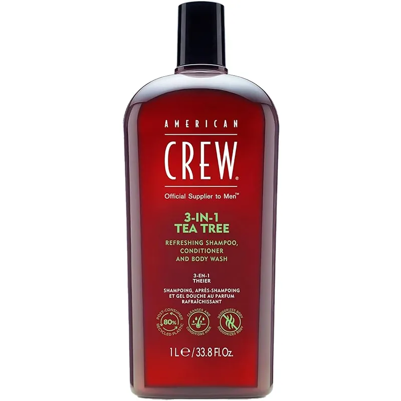 American Crew American Crew 3-IN-1 Tea Tree Shampoo 1000ml