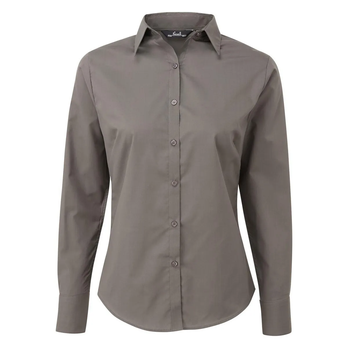 Premier Womens/Ladies Long-Sleeved Shirt