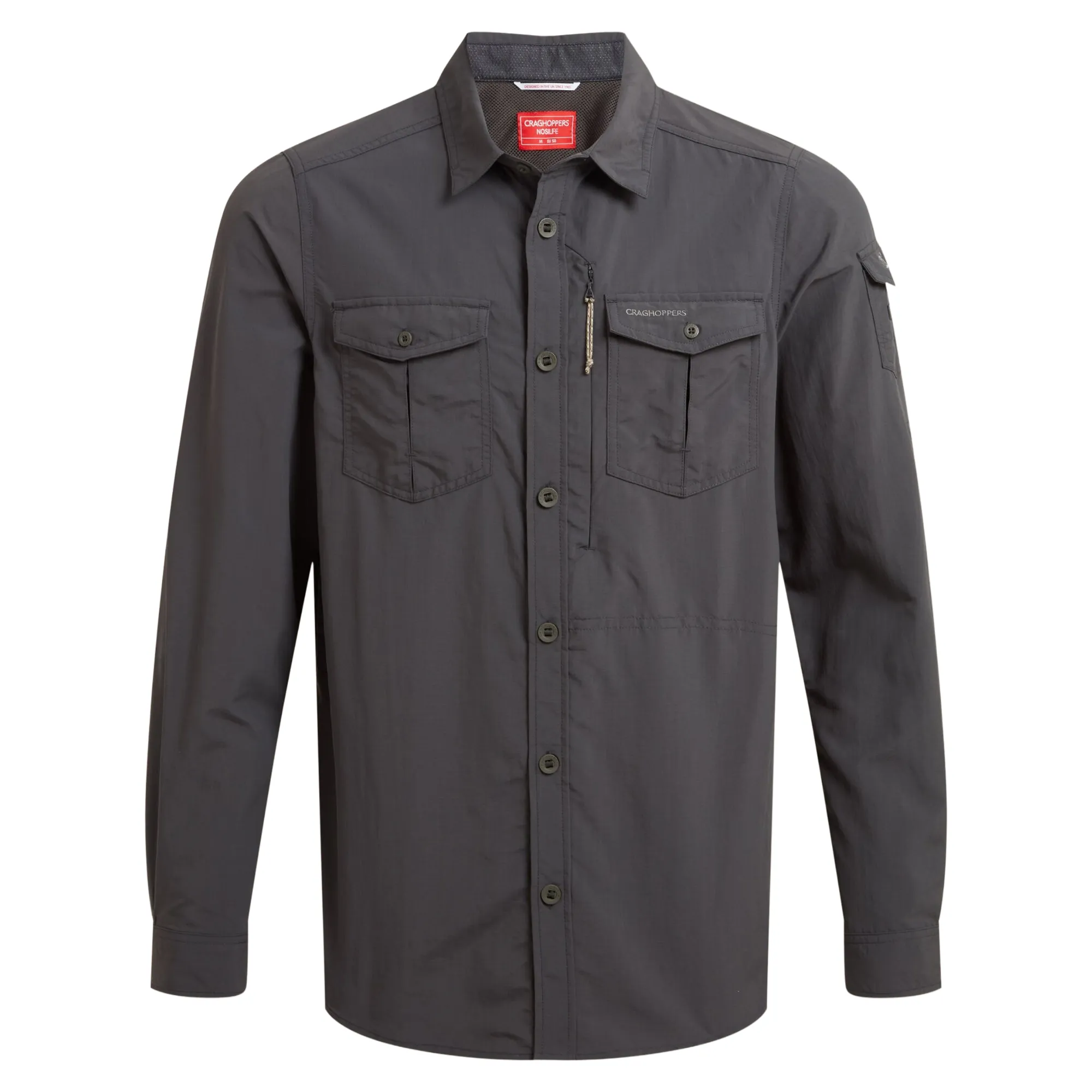 Craghoppers Mens Adventure III Nosilife Long-Sleeved Shirt