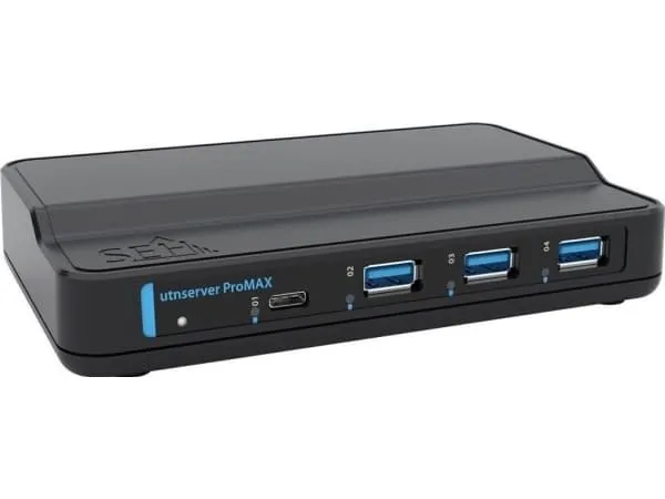 SEH utnserver ProMAX USB 3.0-enhetsserver, 3 x Type A, 1 x Type C