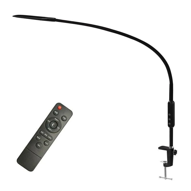 LED Bordlampe - Svart