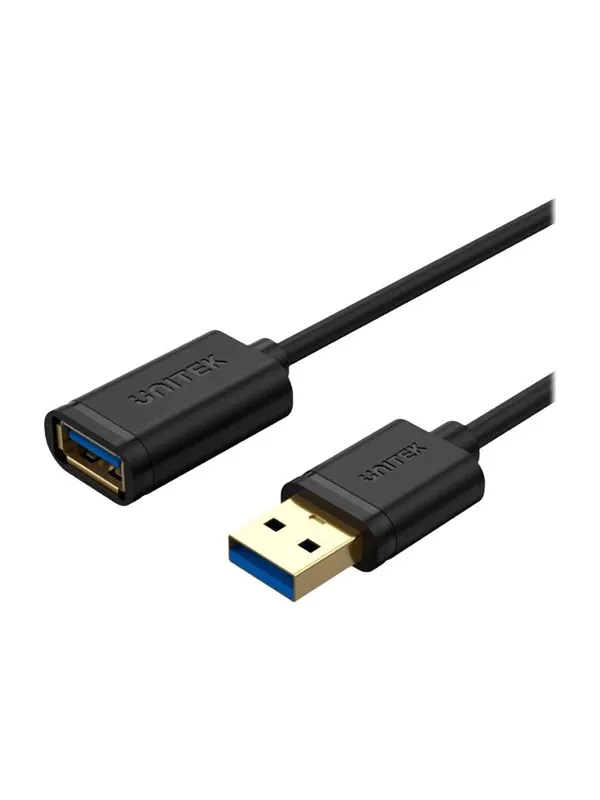 Unitek Y-C456GBK - USB extension cable - USB Type A to USB Type A - 50 cm