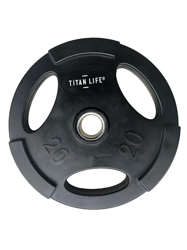 TITAN LIFE Weight Disc 20 kg Rubber