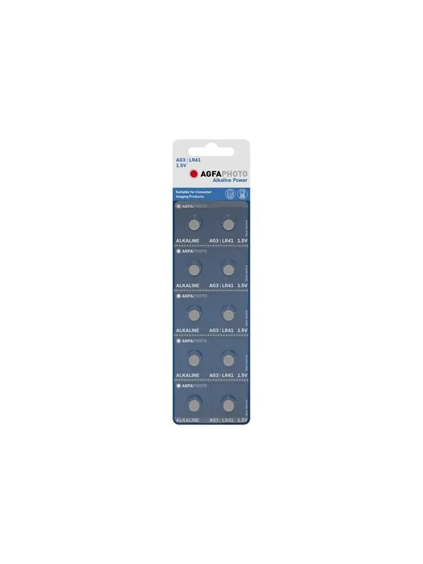 Agfa Photo battery x AG3 / LR41 - Alkaline (pack of 10)