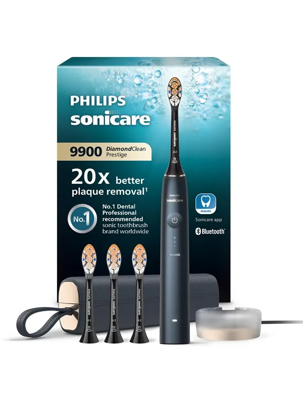 Philips Elektrisk tannbørste Sonicare DiamondClean Prestige 9900 HX9992/45