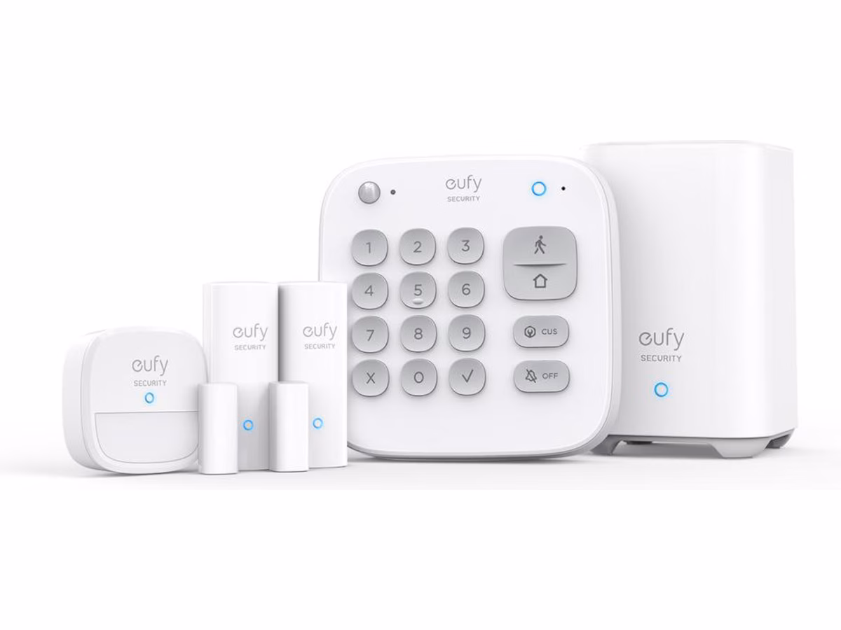 Eufy Alarmsett 5 deler (hvit)
