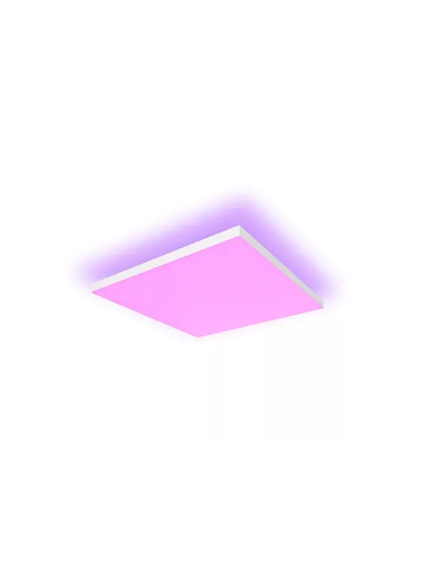 Philips Hue Datura takpanel firkantet ekstra stor (hvit) - hvit og fargestemning