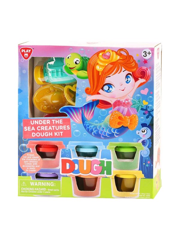 Playgo Deep in the Sea Clay Set - 6 Clay Pots