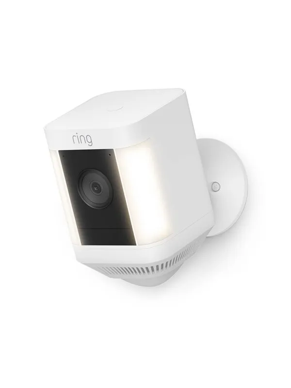 Ring Spotlight Cam Plus Batteri Hvit