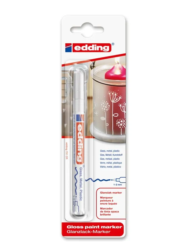 Edding e-751 paint marker white