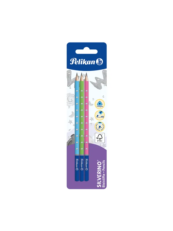 Pelikan PELIKAN SILVERINO BLYANTER 3STK