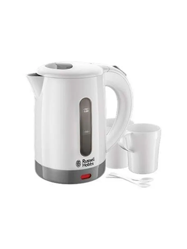 Russell Hobbs Vannkoker 23840-70 Travel Compact - Hvit - 1000 W