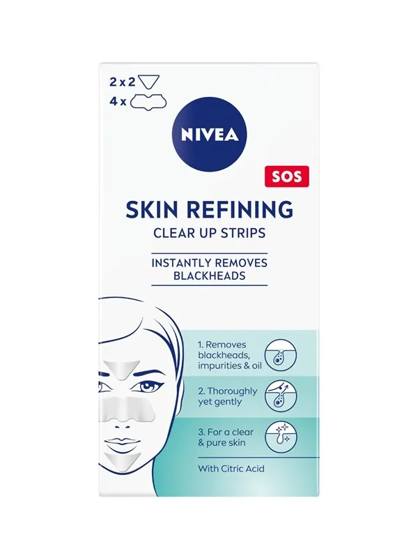 Nivea Refining Clear-Up Strips 6 stk.