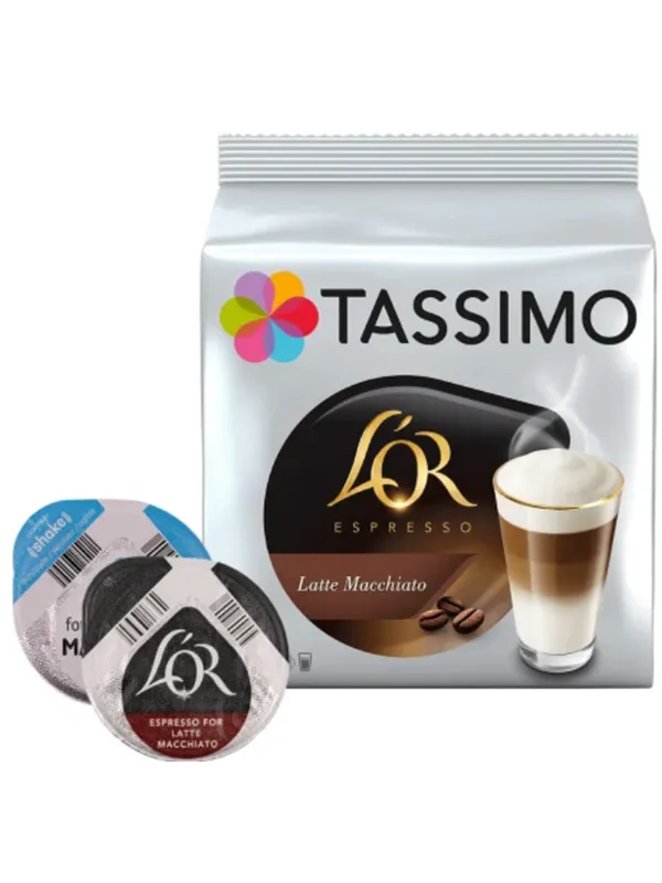 Tassimo L'OR Latte Machiato pods - 16 pcs