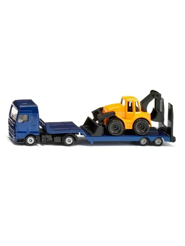 SIKU MAN Truck with Backhoe Loader