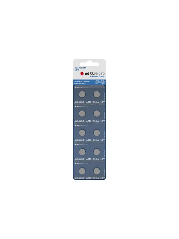 Agfa Photo battery x AG13 / LR44 - Alkaline (pack of 10)