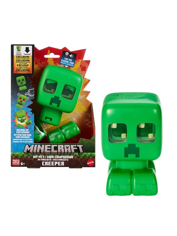 Minecraft My Pet Creeper 14 cm