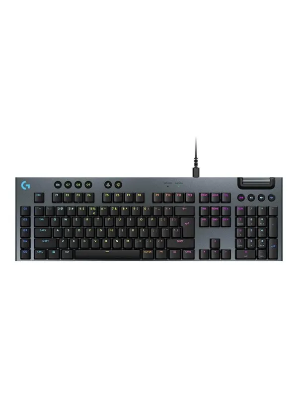 Logitech G915 X Wired - Tactile - 100% (full størrelse - standard) - Gamingtastatur - Universal - Svart