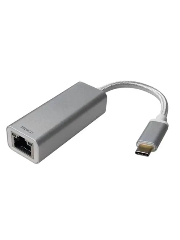 Deltaco USB-C Network Adaptor 2.5Gbps