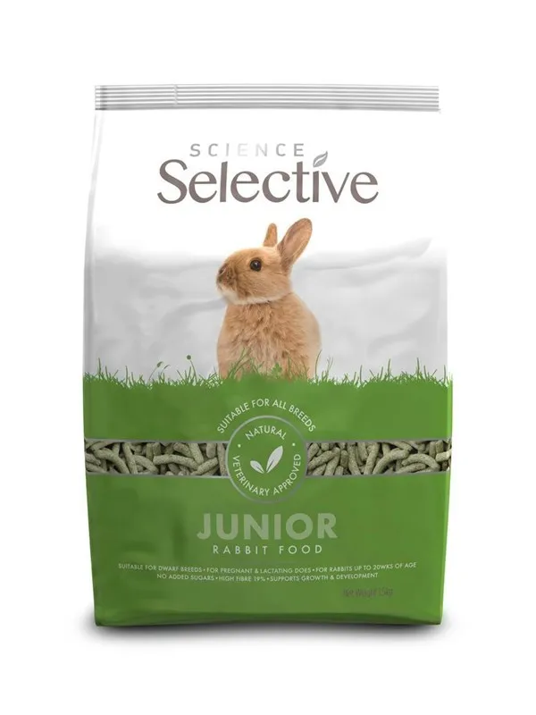 Science Selective Junior Kaninfôr 1.5kg