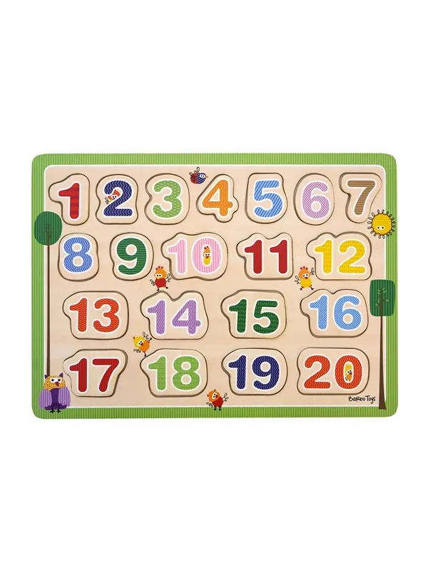 Barbo Toys Wacky Wonders - 123 puzzle
