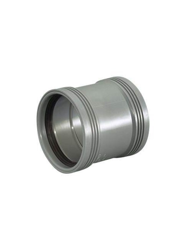 Wavin Wafix pp double socket ø110 mm grey