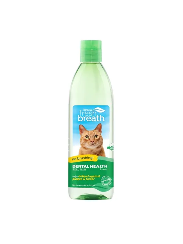 Tropiclean Fresh Breath Dental Health Solution for Cats 473ml