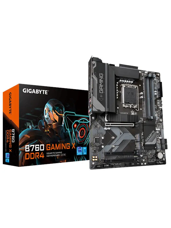 GIGABYTE B760 GAMING X DDR4 Hovedkort - Intel B760 - Intel LGA1700 socket - DDR4 RAM - ATX