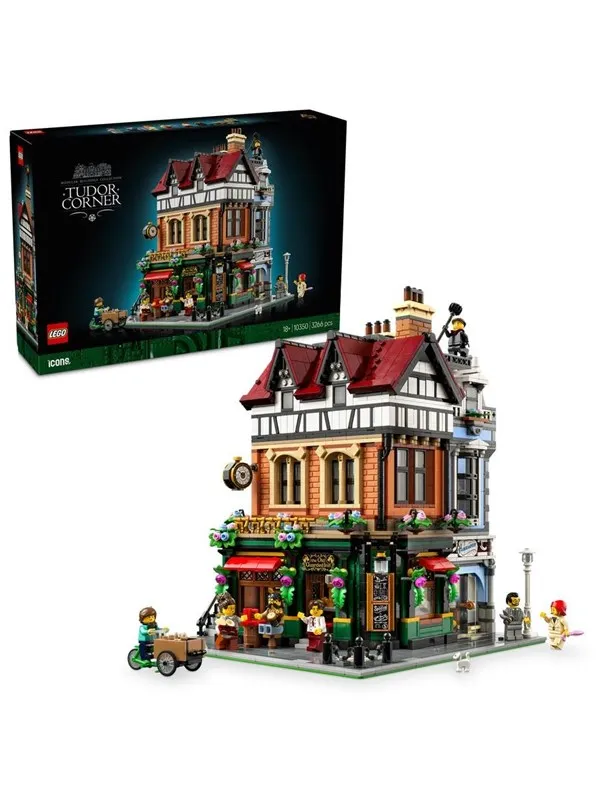 LEGO Icons 10350 Hjørnebygg i tudorstil