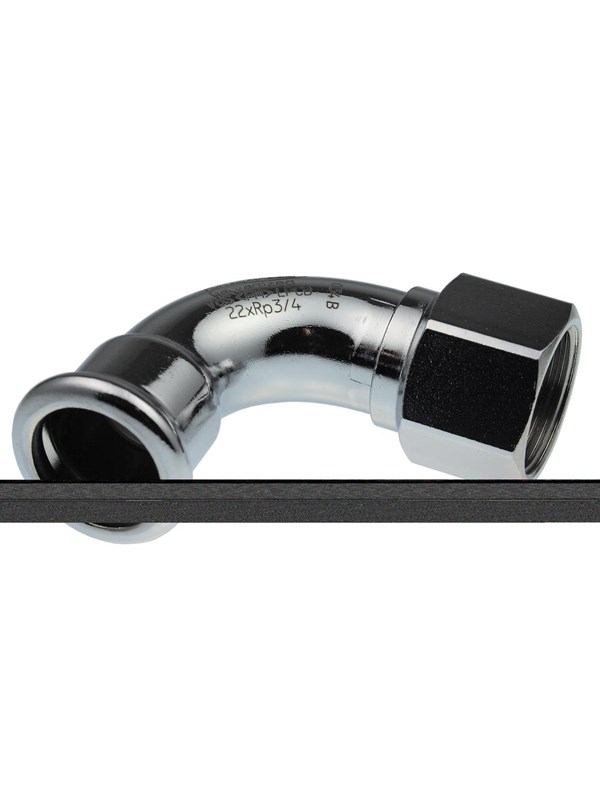 Vsh Fabrieken Xpr carbon elbow 90 deg. ff 15xrp1/2