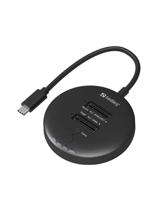 Sandberg USB3.2 Cloner Dock for NVMe M.2 SSD