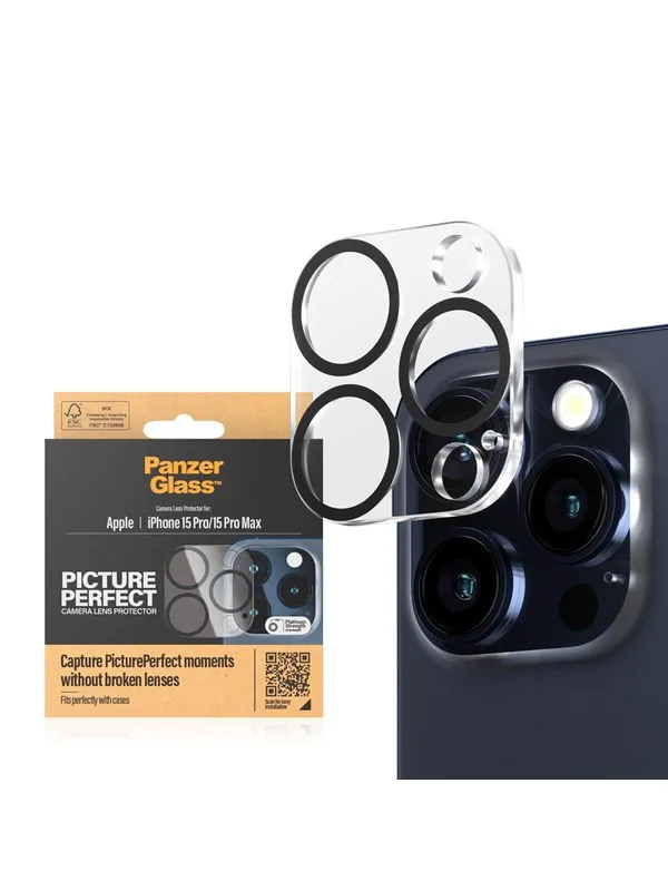 PanzerGlass PicturePerfect Camera Lens Protector iPhone 15 Pro | 15 Pro Max