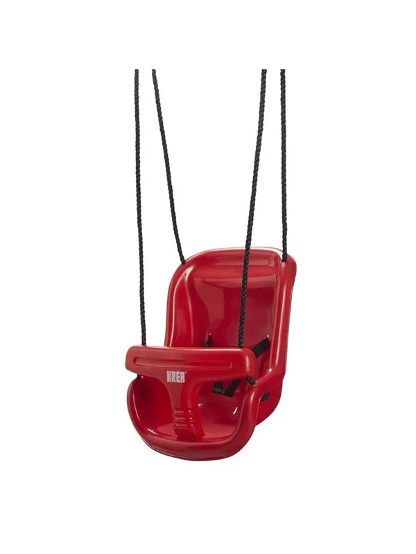 Krea Swing w/High Back In Plastic Red