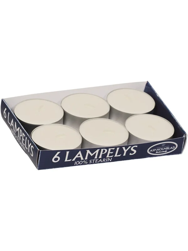 Asp-Holmblad Maxi telyslys 8 timer.