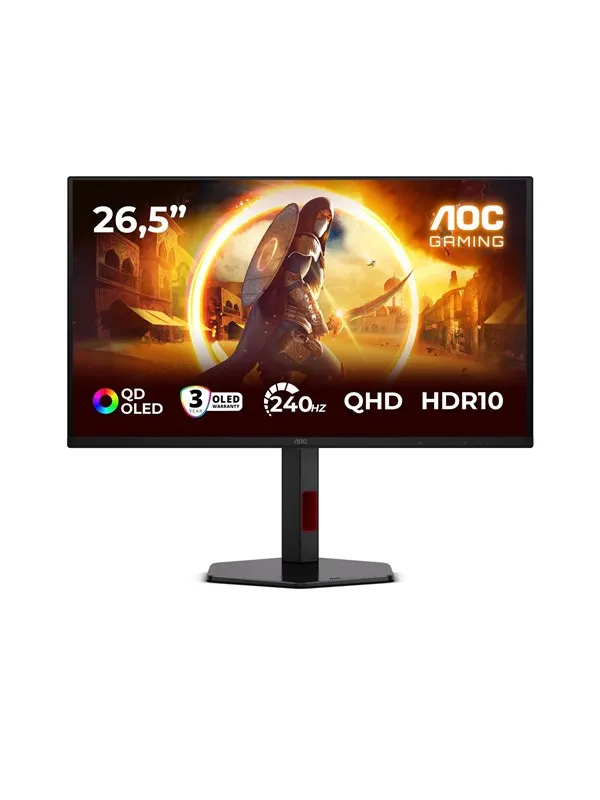 26.5" AOC Q27G4ZDR - 2560x1440 (QHD) - 240Hz - QD-OLED