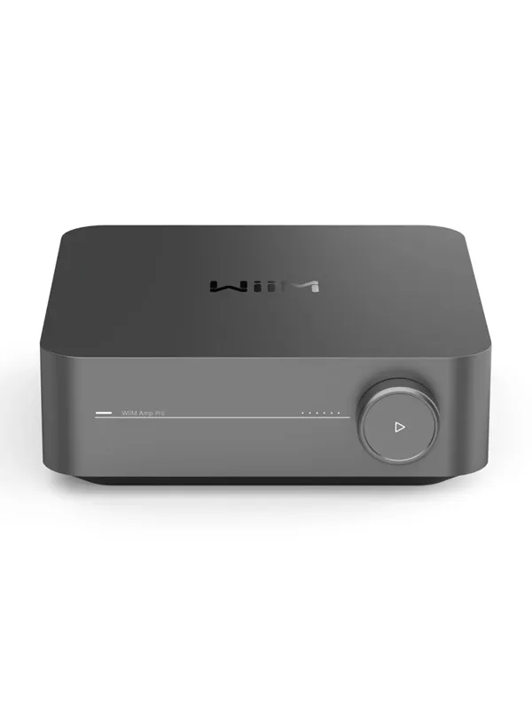 WiiM Amp Pro - 2x60W - 8 Ohm - Dark Grey