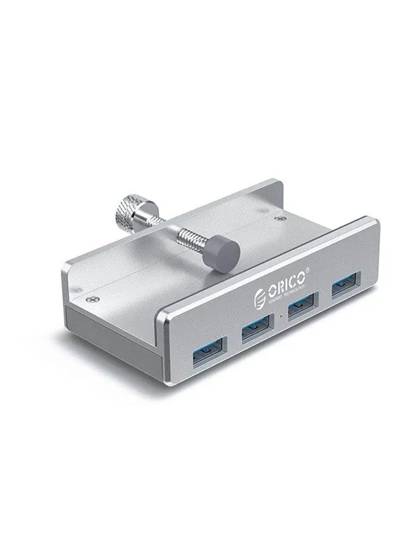 ORICO 4in1 Adapter Hub 4x USB 3.0 + USB 3.0 cable (100cm) USB-hub - USB 3.0 - 4 porter - Grå