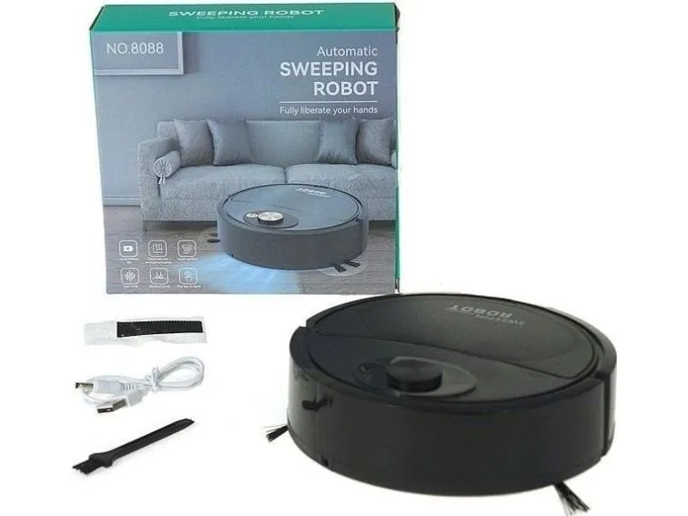 Rund rengjøringsrobot