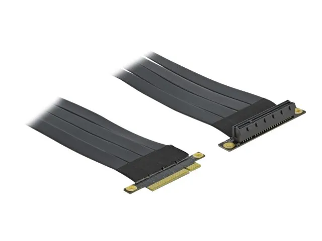 Delock Riser Card PCI Express x8 to x8 with flexible cable - Stigekort