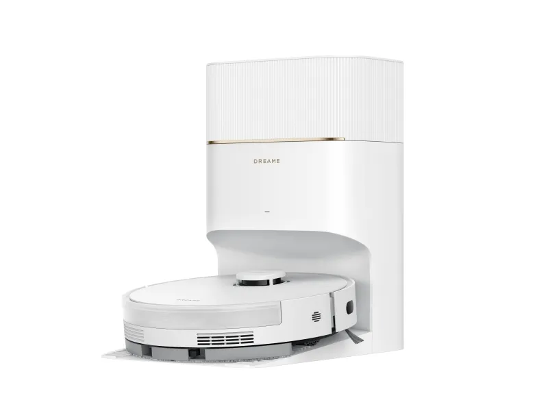 Dreame D20 Pro Plus, Støv pose, Hvit, Rund, Støv pose, 3 hjul, 0,5 l